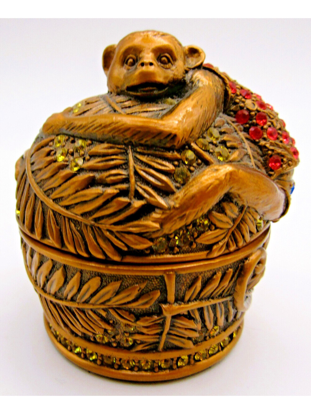 Edgar Berebi 7570/1 Juno Monkey Box Trinket Box